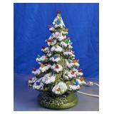 Ceramic Lighted Christmas Tree