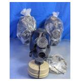 Full Face Gas Mask Respirator Assortment