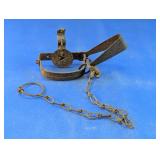 Rustic Steel Foothold Animal Trap