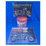 Harley-Davidson Calendars & Enthusiast Tin Set