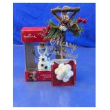 Hallmark Frozen Olaf Ornament & Xmas Decor Lot