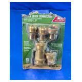 Ace Hardware Brass 5-Piece Quick Connect Set