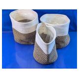Allen + Roth Fabric Planter Basket Set