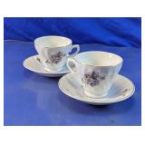 DesignPac Floral Tea Cup & Saucer Set