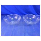 Clear Glass Mixing Bowls