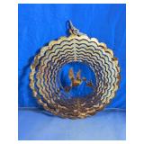 Rustic Hummingbird Metal Wind Spinner