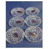 Artmark Lead Crystal Coaster Set
