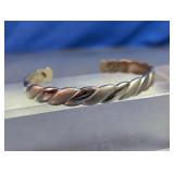 Twisted Magnetic Cuff Bracelet
