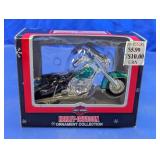 Harley-Davidson Green Motorcycle Ornament