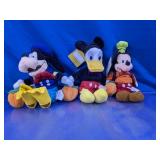 Disney Halloween Bean Bag Plush Lot