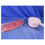 Pink Plastic Kitchen Prep Tool Set