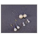Faux Pearl Drop Earrings Assortment