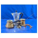 Bialetti Moka, Coffee Pots & Incense Burner Set