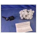 Solar LED Pom Pom String Lights