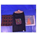 Assorted Halloween Kitchen Linens Lot