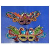 Mardi Gras Masquerade Mask Ornaments