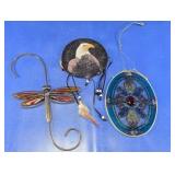 Dragonfly Hook, Eagle Dreamcatcher & Suncatcher