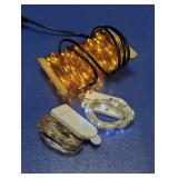 LED Fairy String Lights w/USB & Battery Pack Trio