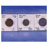 Japan Ireland India World Coin Assortment
