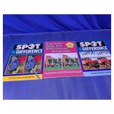 Spot the Difference Puzzle Activity Books Trio
