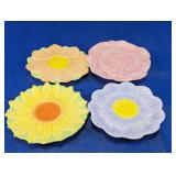 Disney Winnie the Pooh Floral Saucer Set