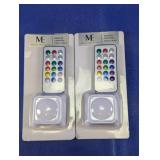 M.E Remote Control Puck Lights Duo