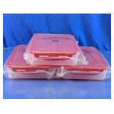 Lock & Lock 2.7L Food Storage Container Set