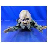 Animated Crawling Zombie Baby Decoration