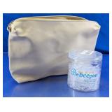 Bebeepoo Clear Hair Bands & Cosmetic Bag Duo