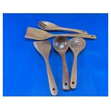 Wood Kitchen Utensil Set