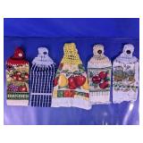 Handmade Crochet Hanging Kitchen Towels
