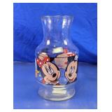 Vintage Disney Character Glass Carafe Vase