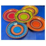 Cactus Canyon Ceramics Spanish Salad Plates