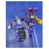 Jester & Voodoo Doll Ornaments