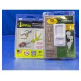 Lutron Dimmer & WallClaw Anchor Set