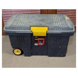 Contico 37" Wheeled Work Bin Utility Tool Box