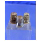 Vintage Metal Thimble Assortment