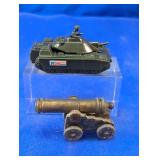 G.I. Joe Tank & Miniature Cannon