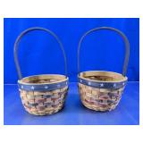 Patriotic Woven Gathering Baskets