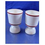 Ceramic Pedestal Egg Cups