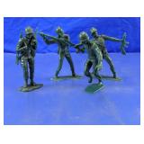 Green Plastic Army Soldier Figures