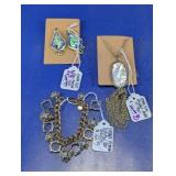 Kendra Scott & Vintage Jewelry Trio