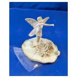 Fairy on Turtle Resin Tabletop Figurine