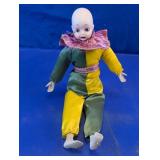 Mardi Gras 1983 Porcelain Clown Doll