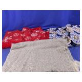Assorted Versatile Throw Blanket Trio