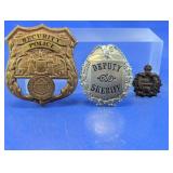 Security, Deputy Sheriff & Niagara Rangers Badge