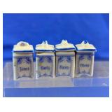 Vintage German Miniature Canister Set