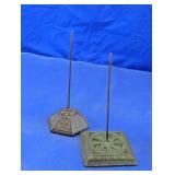 Cast Iron Receipt Spike Assortment