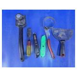 Mechanic Paint Roller, Scraper & Utility Knife Set
