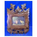 Black Forest Carved Wall Rack